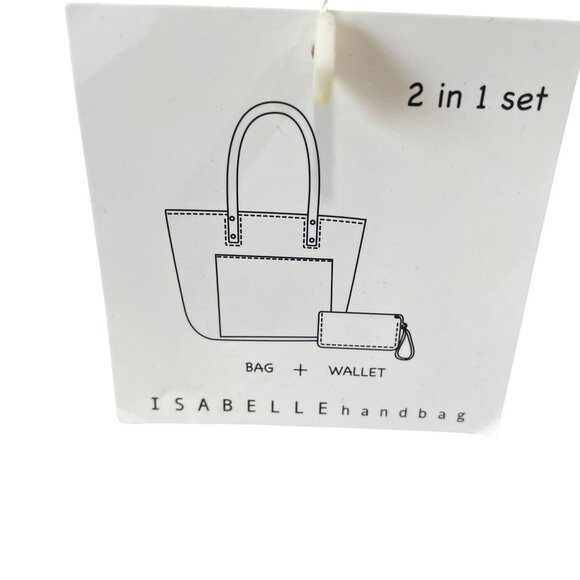 Isabelle Blush Pink Vegan Quilted Crossbody Bag Wallet Set Chain Strap Trendy - Picture 4 of 9